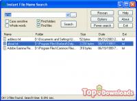 ���������� �������� Instant File Name Search